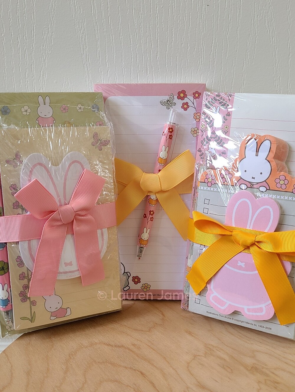 Miffy Flowers and Butterflies Notepad Set